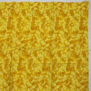 FQ Fat Quarter Quilting Fabric 18" x 22" Yellow Tone on Tone Floral